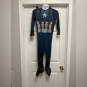 Rubies Marvel Avengers Captain America Youth Small 6-7 Jumpsuit Halloween